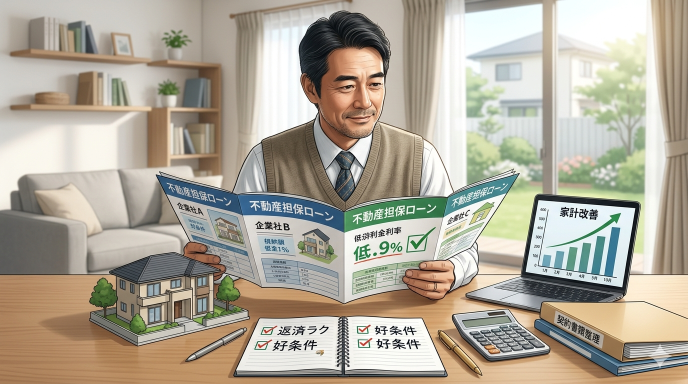 不動産担保ローン　おまとめ